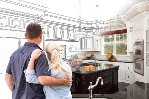 Professional Kitchen Remodeling technician working in Newtown, PA